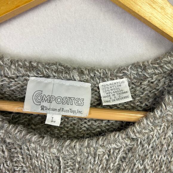 Woman's Sweater Vest‎ - Size L Grandpa Academia Vintage Fall Winter - Picture 6 of 9